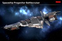 Spaceship Progenitor Battlecruiser