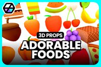 3D Props - Adorable Foods