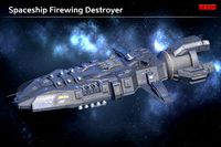 Spaceship Firewing Destroyer