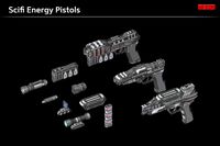 Scifi Energy Pistols