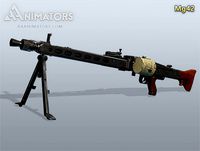 Low Poly 3D Mg42 Pack