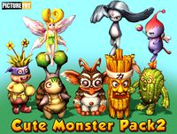 Cute Monster Pack2