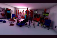 Low-Poly models - Boiler room