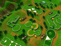 Crazy Golf Course low poly