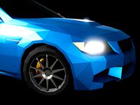 Low Poly Luxury Coupe