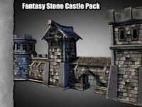 Fantasy Stone Castle Pack