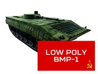 Low Poly BMP1 IFV