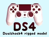 Dualshock 4 3D Model