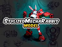 Stylized Rabbit Mecha