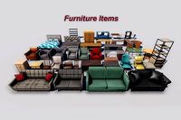 Furniture Items + URP/HDRP