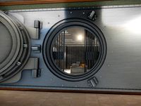 Bank safe with vault