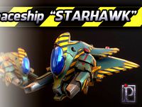 Spaceship "Starhawk"