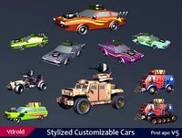Stylized Customizable Cars (post apo v5)