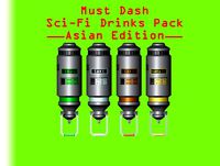 Must Dash Sci-Fi Drinks Pack - Asian Edition Full Version