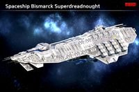 Spaceship Bismarck Super Dreadnought