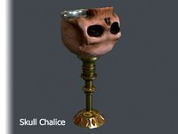 Fantasy Skull Chalice