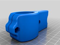Umbrella holder for stroller (ellipse) by eadev92