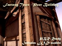 Fantasy Town-Poor Building
