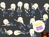 50 Platformer Essential | 2D Puppet Animations | Unisex Minimal Vector Style