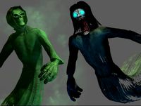 Ghost And Banshee Animated Characters