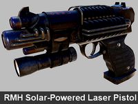 RMH Solar-Powered Laser Pistol