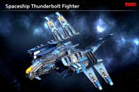 Spaceship Thunderbolt Fighter