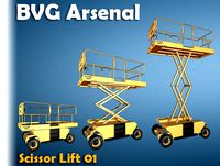 Scissor Lift Animated - HQ