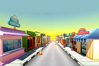 Low Poly Cartoon Market pack