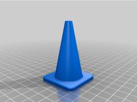 Trafic cone 1/10 by Photok