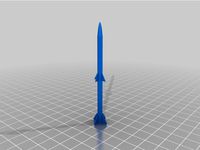 1:48 AIM-120a AMRAAM Missile by failedsquare