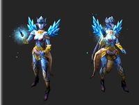 MOBA Game Female Ice
