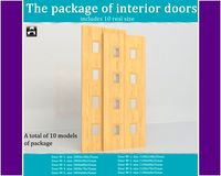 The package of interior doors 3D Model