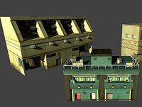 Alleyway Building Set #2