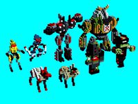 Blocky Robots Animated Pack