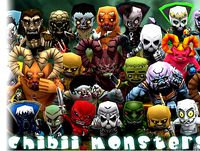 Chibii Monsters Bundle