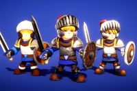 RPG Hero PBR HP Polyart