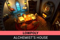 Lowpoly Alchemist's House