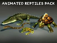 Animated Reptiles Pack