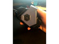 g502 replacement bottom plate and thumb rest by borkfren
