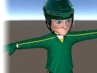Game Character Hockey Player