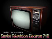 Soviet Television Electron 718