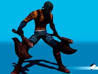 Axe Warrior Man Animation 2018