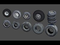 Tires + Wheels (PBR Pack)