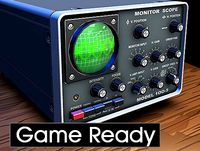 Ham Radio. Monitor Scope.