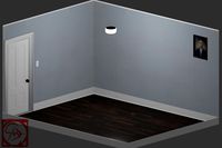 Small VR Room with Functional Light Switch