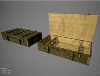 Crate Low Poly Game Ready