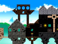Too Cube Castle, the 2D platformer game tile set.