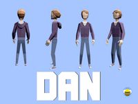DAN Low Poly Stylized Humanoid