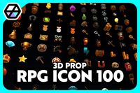 3D Prop - RPG Icons 100