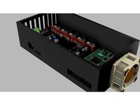 Case for SKR and Raspberry PI 3/zero 40mm fan 2020 profile by keczejo